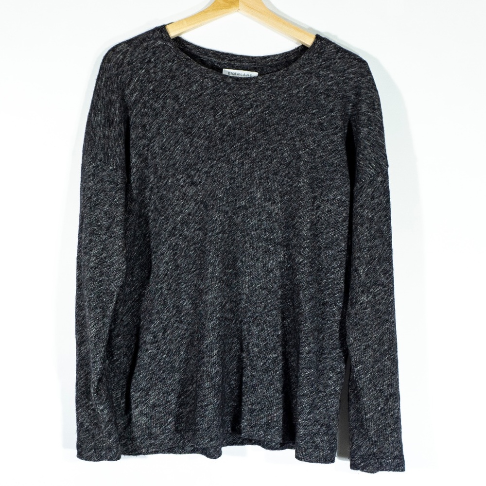 Everlane Long Sleeve Crew Sweater Wool Blend